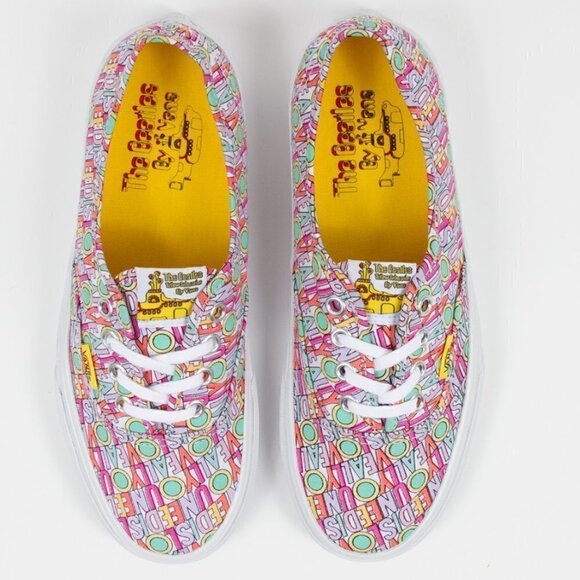 VANS  x The Beatles Authentic - 'All You Need Is Love' shoes - Picture 1 of 8